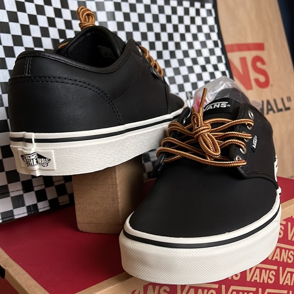 Vans Atwood Leather Black/Marshmallow WMNS sneakers - Picture 12 of 16